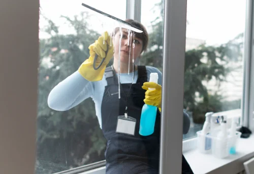 Nettoyage de vitres intérieures et extérieures à Néret